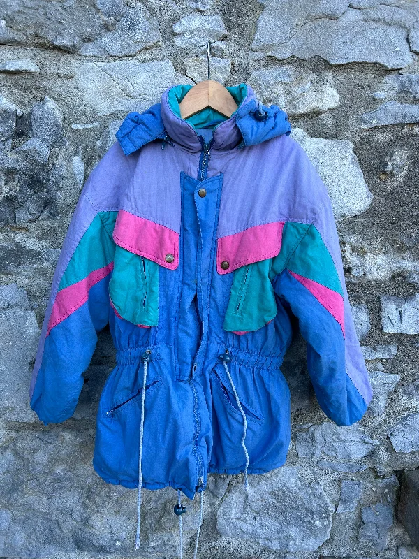 Bomber Jackets80s pink&blue winter jacket  10-11y (140-146cm)