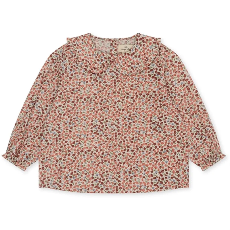 Metallic ShirtsKonges Sløjd Flor De Amor Bitsy Colar Blouse