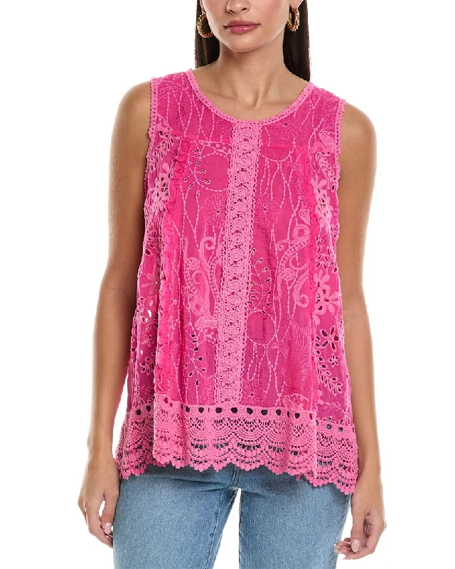 Beaded ShirtsJohnny Was Tsion Blouse