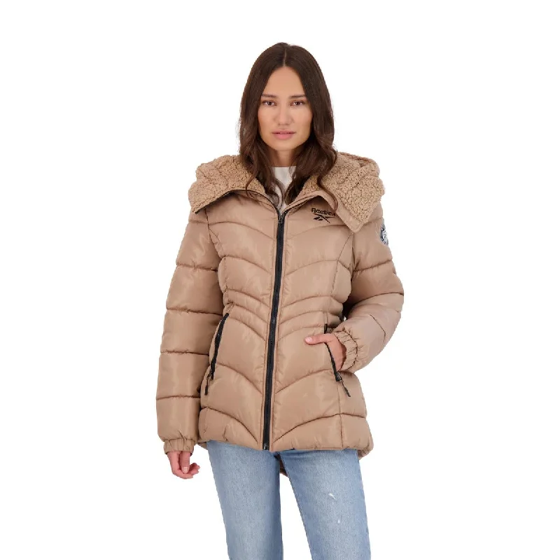 Limited Edition JacketsWomens Faux Fur Sherpa Puffer Jacket