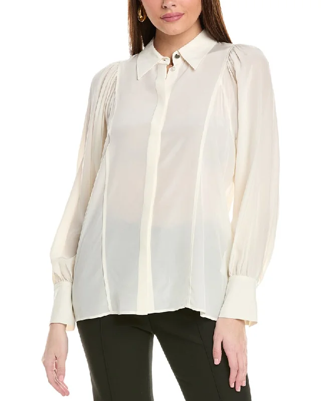 Limited Edition ShirtsHugo Boss Blizzie Silk Blouse