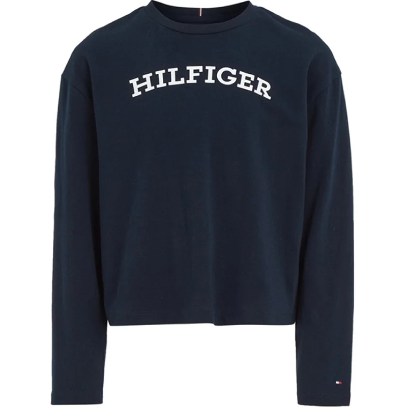 Hooded ShirtsTommy Hilfiger Monotype Blouse Desert Sky