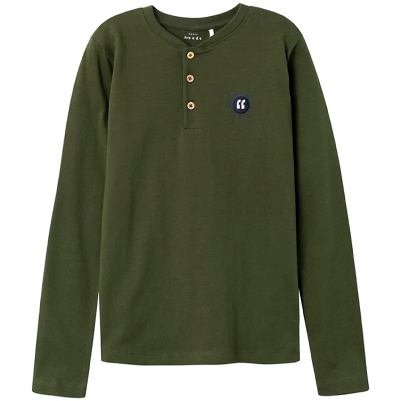 Hiking ShirtsName it Rifle Green Vothor Blouse