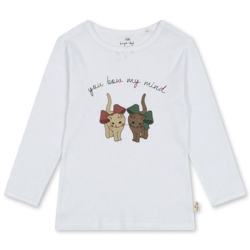 Casual ShirtsKonges Sløjd Bow Kitty Minnie Blouse