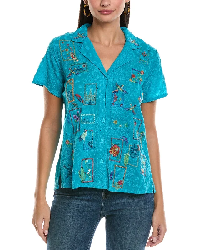 Longline ShirtsJohnny Was Cooper Button Up Blouse