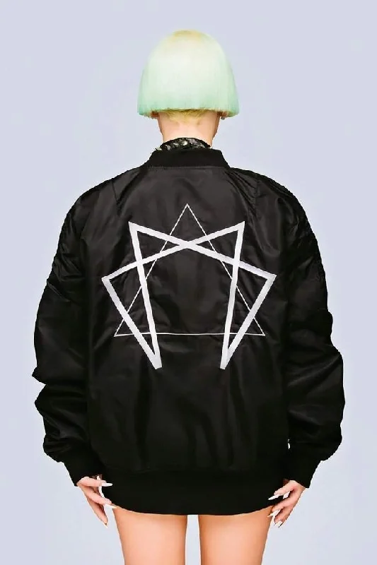 Cropped JacketsEnneagram MA1 Jacket - Unisex