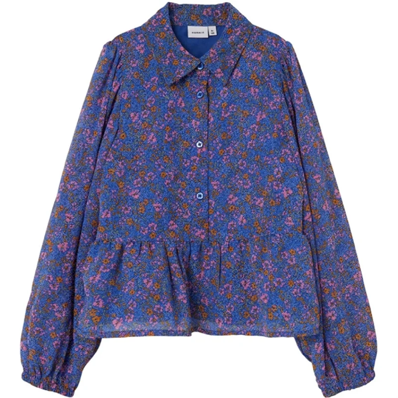 Cultural ShirtsName it Dazzling Blue Olasigne Blouse