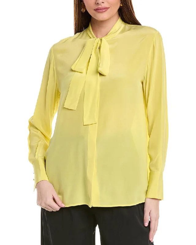 College ShirtsHugo Boss Bitoa Silk Blouse