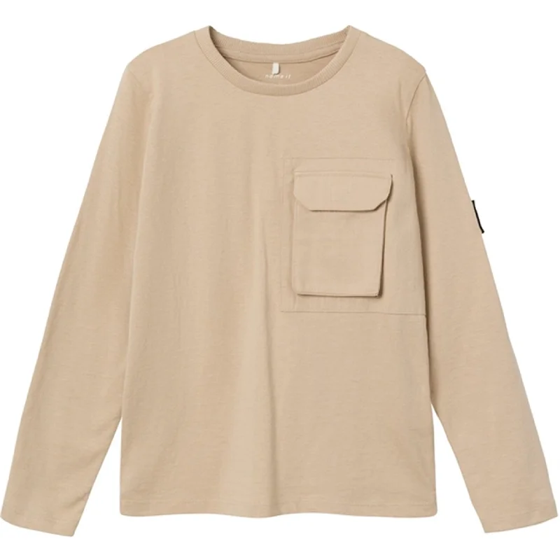 Artist ShirtsName it Oxford Tan Omelet Blouse