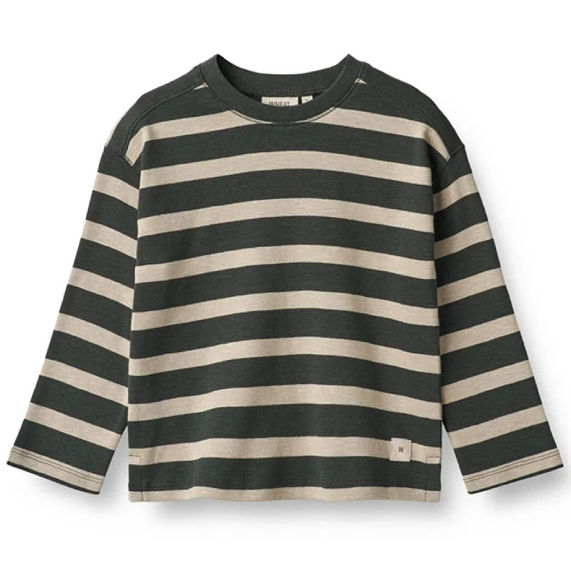 Tasseled ShirtsWheat Dark Stripe Blouse Malthe