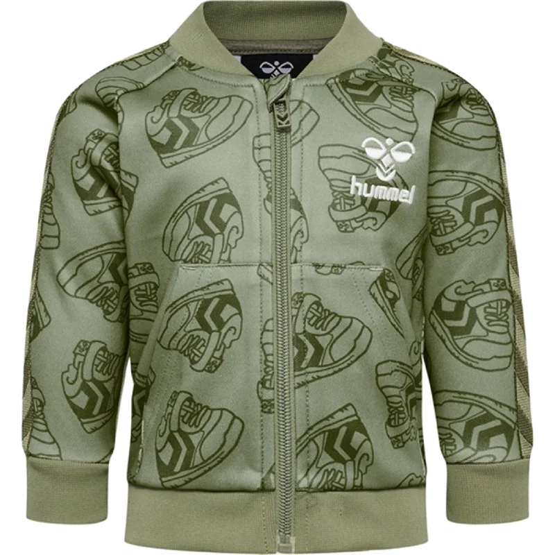 Metallic JacketsHummel Oil Green Sneaker Jacket