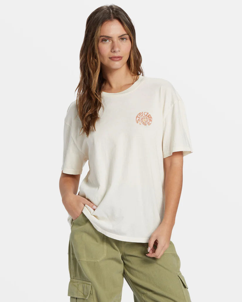 Close Sunshine T-Shirt in White CapGlitter T-Shirts