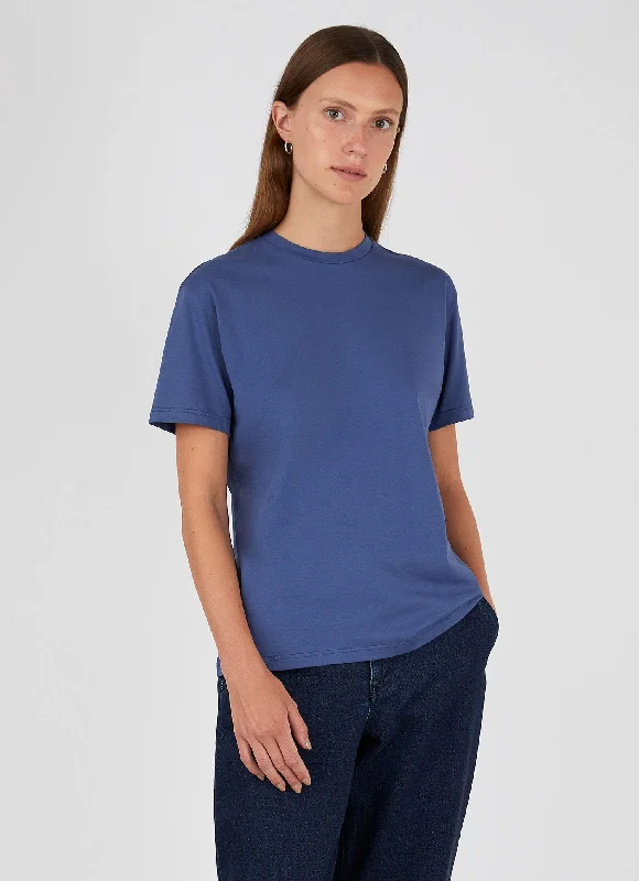 Women's Boy Fit T-shirt in Atlantic BlueCamping T-Shirts