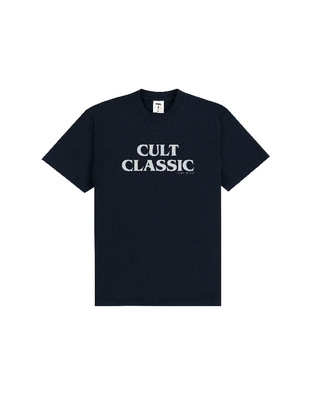 Cult Classic Logo T-shirt - NavySkateboard T-Shirts