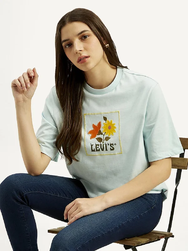 Women's Graphic Print Relaxed Fit T-shirtPocket T-Shirts