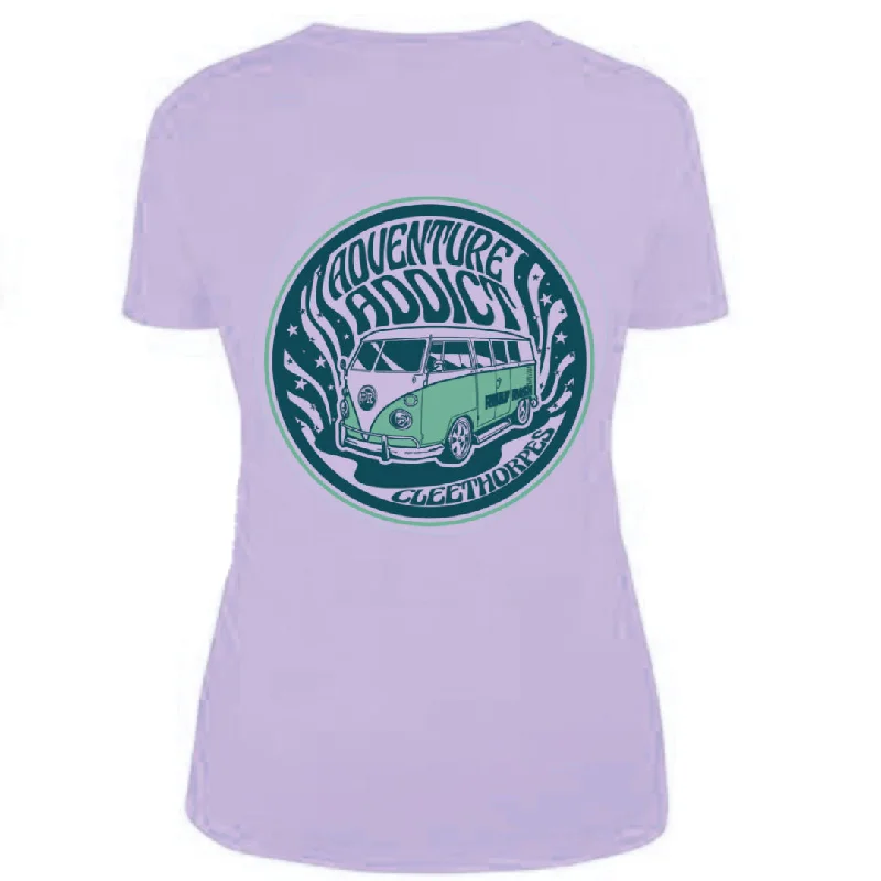 Cleethorpes Women'S "Adventure Addict" T-ShirtOversized T-Shirts