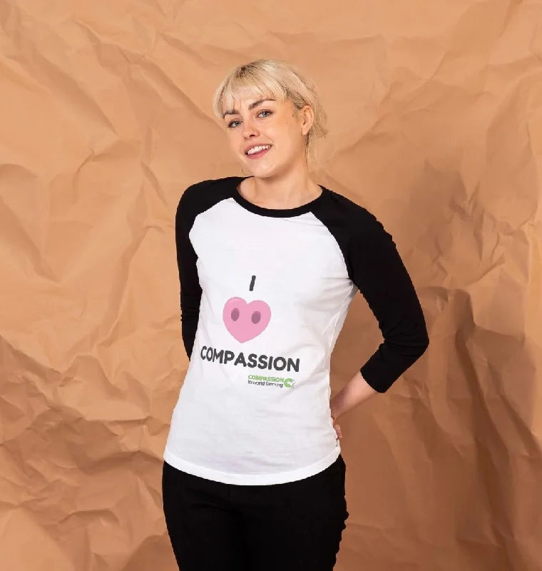 Women's Compassion Baseball T-shirtFleece T-Shirts