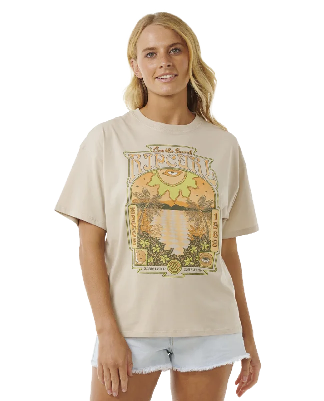 Slow Down Heritage T-Shirt in NaturalButton-Up T-Shirts