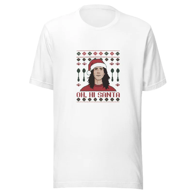 Ho Hi Santa Graphic Women Staple Eco T-ShirtHooded T-Shirts