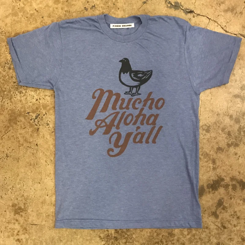 Mucho Aloha - Original Y'all TeeCotton T-Shirts