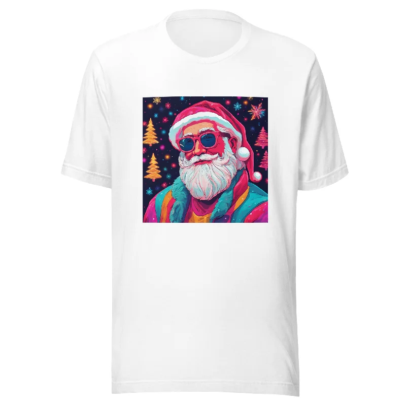 Cool Santa Christmas Graphic Women Staple Eco T-ShirtCollege T-Shirts