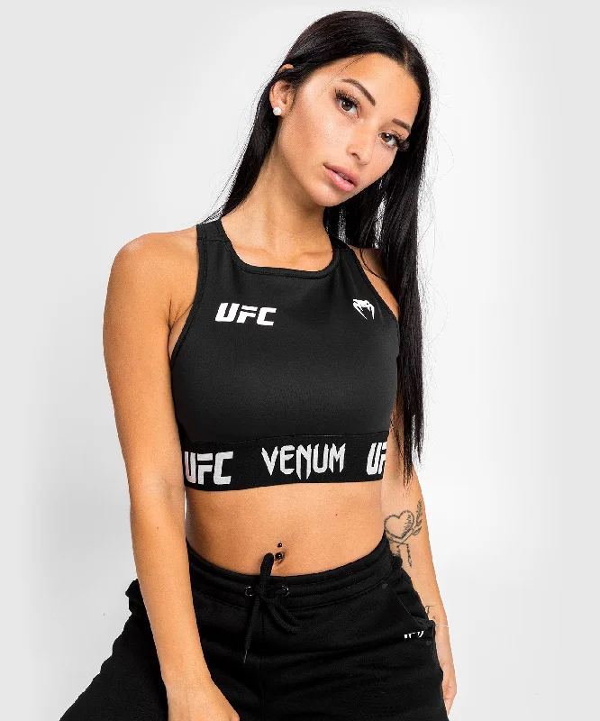 UFC Venum Authentic Fight Week Women's Weigh-in Bra - BlackGym T-Shirts