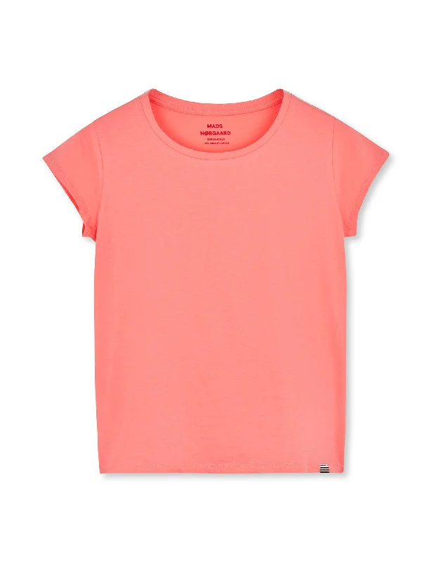 Organic Jersey Teasy Tee FAV, Shell PinkSheer T-Shirts