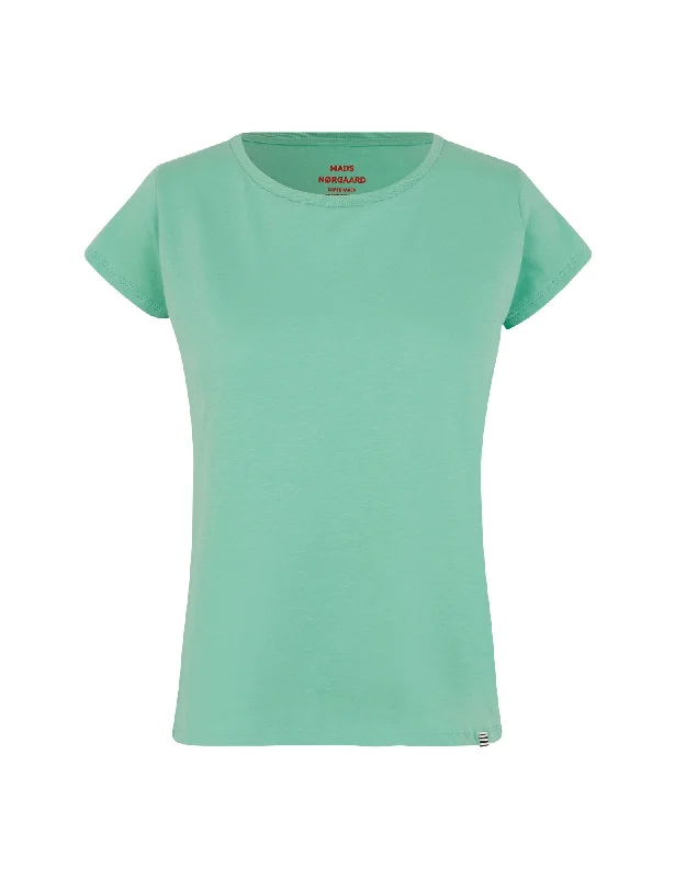 Organic Jersey Teasy Tee FAV,  Creme de MentheBlended Fabric T-Shirts