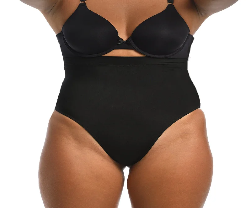 InstantFigure Hi-waist Plus Size panty with thong back WP019TCWomen's affordable tops