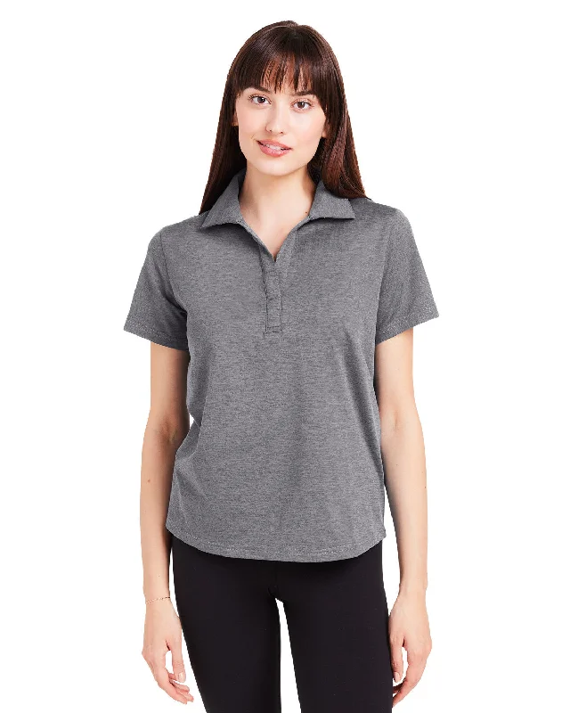 Glyder PDP7058 Ladies' Marbled Fairway PoloButton-up polo shirt