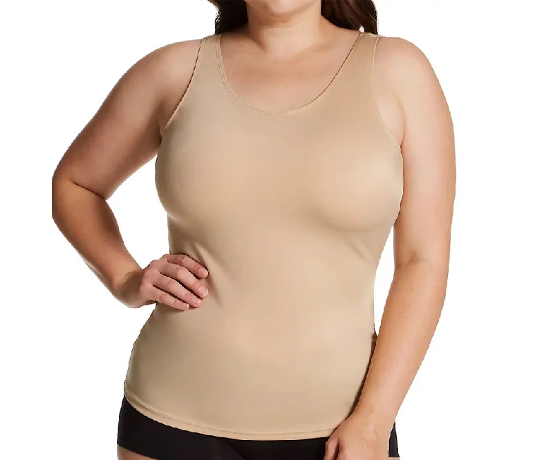 InstantFigure  Scoop Tank Top Plus Size Shapewear WT40021CLarge women's cropped tops