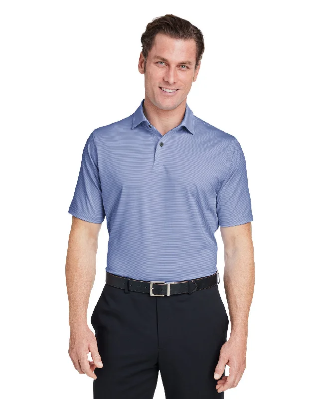 Fairway & Greene I11526 Men's USA Made Mini Stripe Tech PoloWool polo shirt