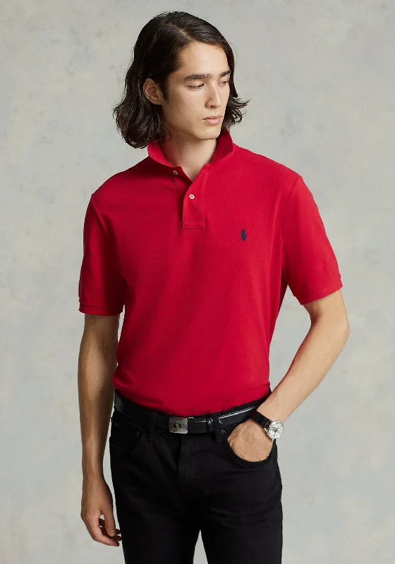 Ralph Lauren Classic Polo Shirt, RedMetallic polo shirt