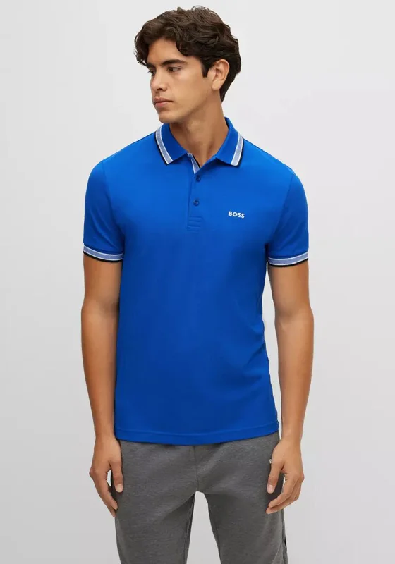 Hugo Boss Paddy Polo Shirt, BlueVegan polo shirt