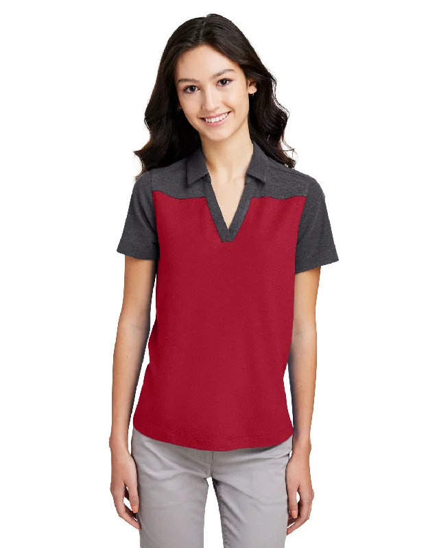 CORE365 CE112CW Ladies' Fusion ChromaSoft Colorblock PoloMaternity polo shirt