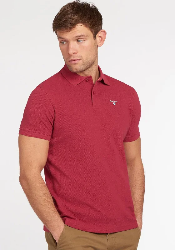 Barbour Sports Polo Shirt, RaspberryCashmere polo shirt