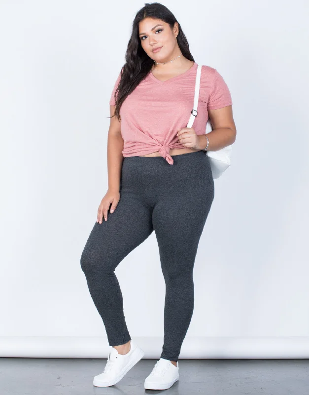 Plus Size Active Days LeggingsLarge women's waterproof tops