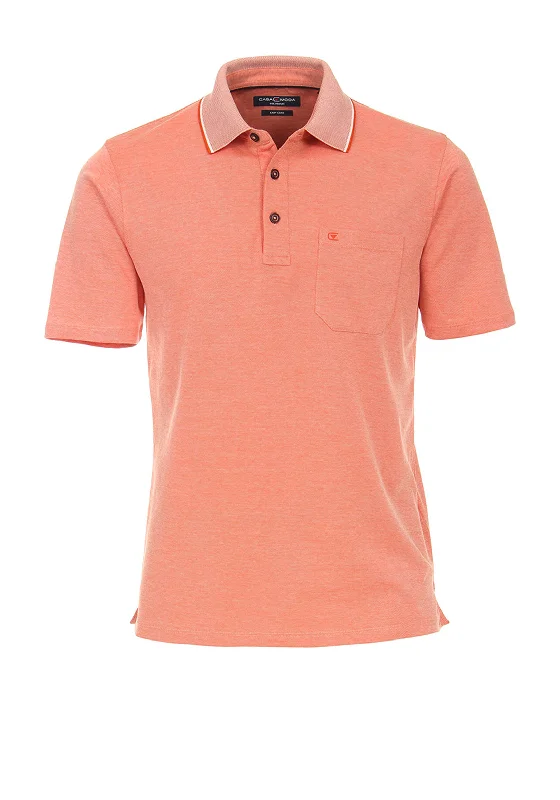 Casa Moda Polo Shirt, Red ClayBright polo shirt