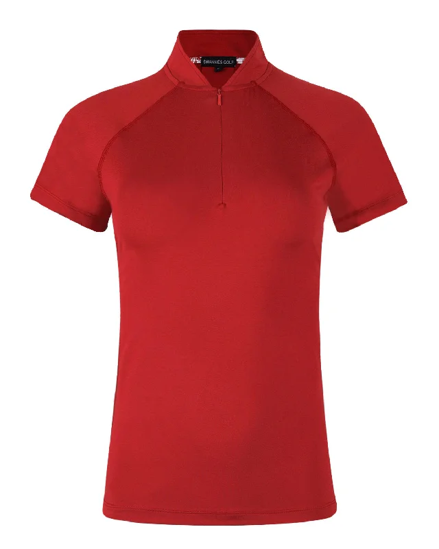 Swannies Golf SW200L Ladies' Quinn PoloCotton polo shirt