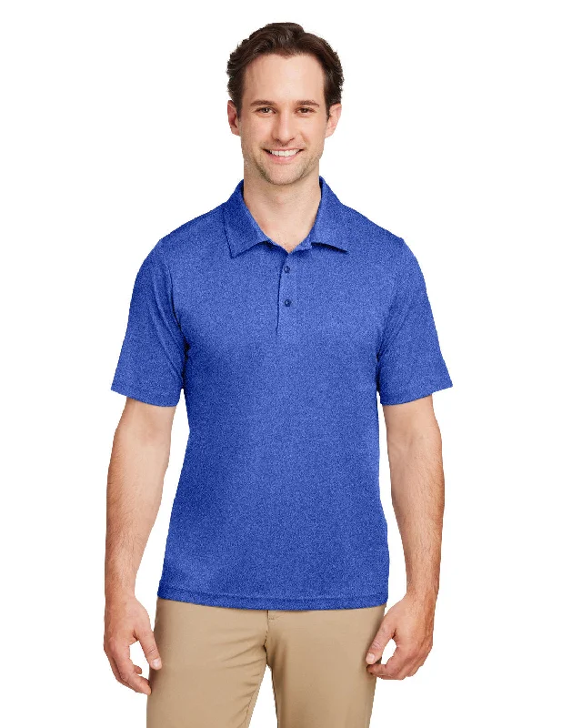 Team 365 TT51H Men's Zone Sonic Heather Performance PoloAbstract polo shirt