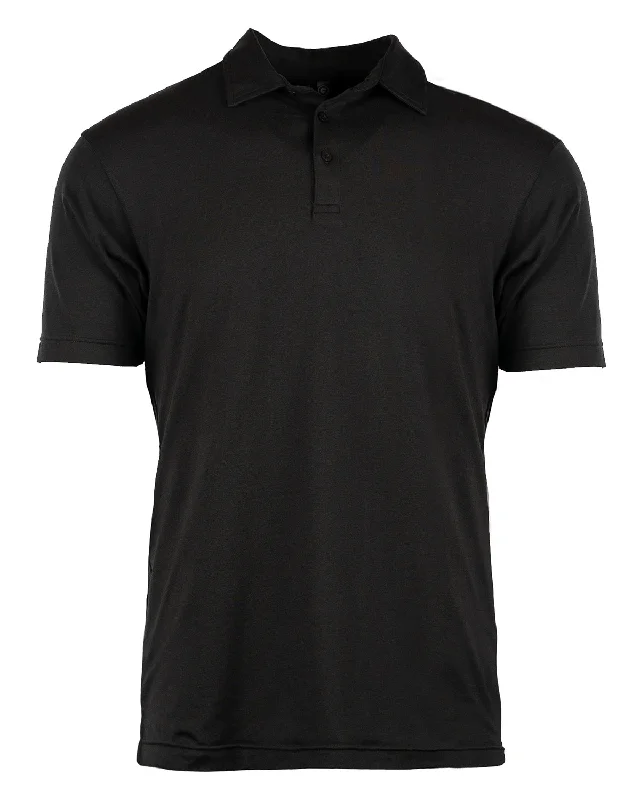 Burnside B0900 Men's Soft Jersey PoloMetallic polo shirt