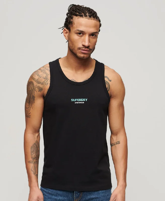 Sportswear Logo Relaxed Vest | Black