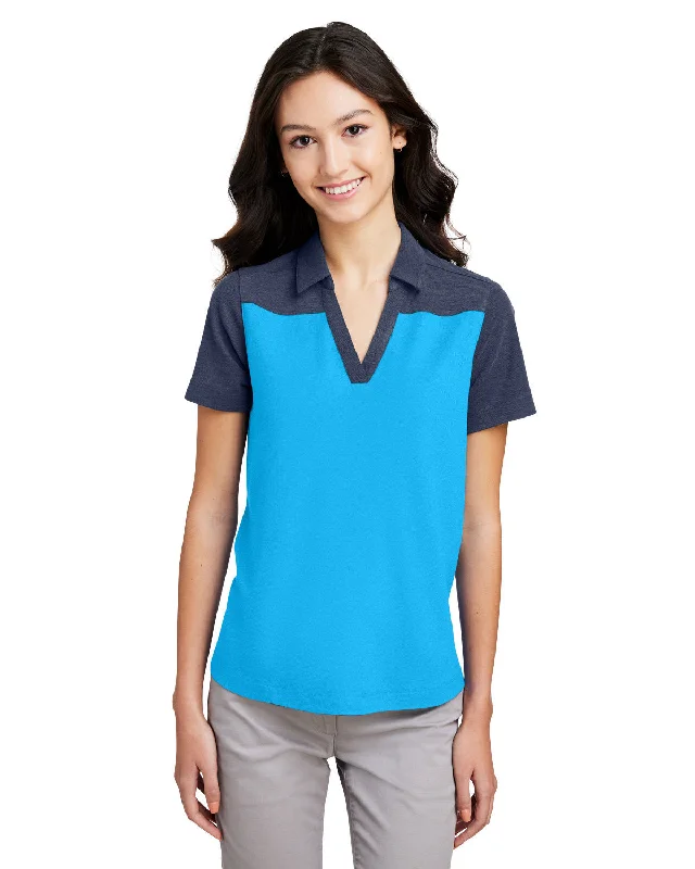 CORE365 CE112CW Ladies' Fusion ChromaSoft Colorblock PoloBridal polo shirt