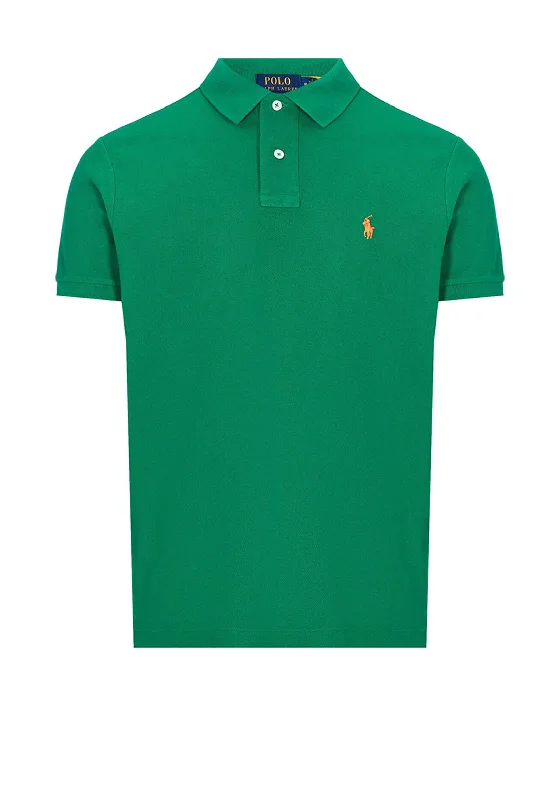 Ralph Lauren Classic Polo Shirt, GreenGlitter polo shirt