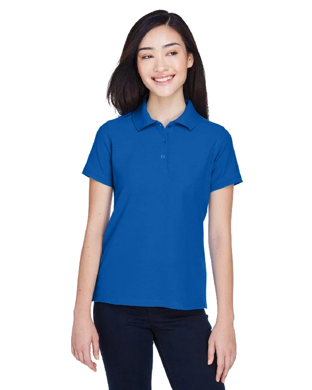 Harriton M280W Ladies' Blend-Tek PoloGradient polo shirt