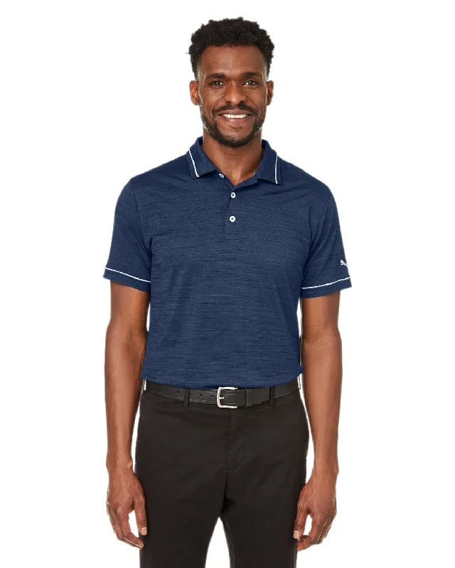 Puma Golf 599117 Men's Cloudspun Monarch PoloConvertible polo shirt