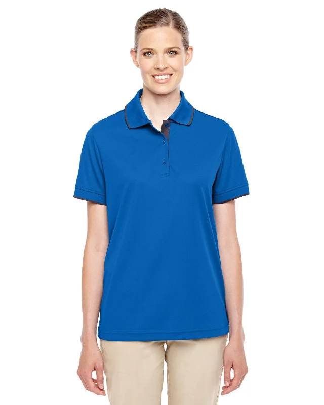 CORE365 78222 Ladies' Motive Performance Piqu Polo with Tipped CollarSlim-fit polo shirt