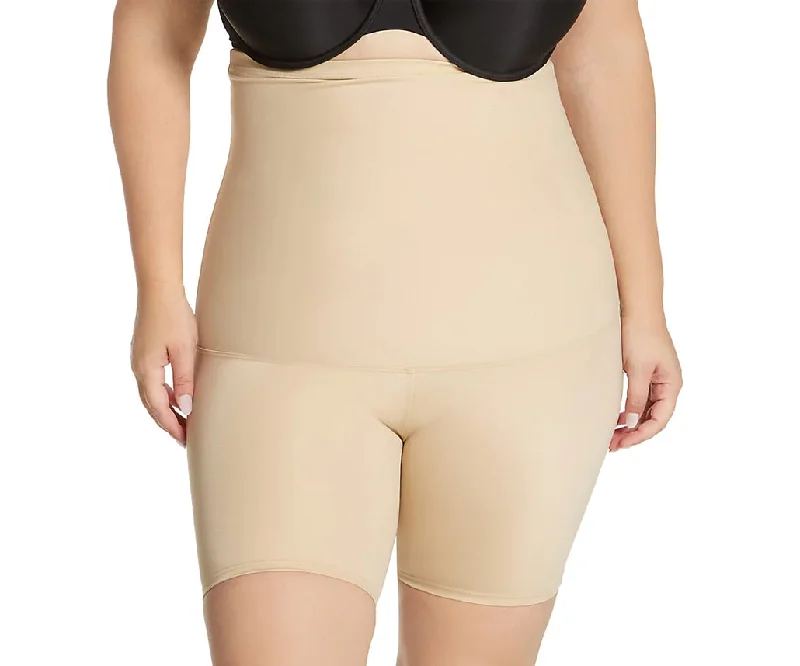 InstantFigure Hi-Waist Shorts Plus Size Shapewear WSH4171CPlus size women's cotton tops