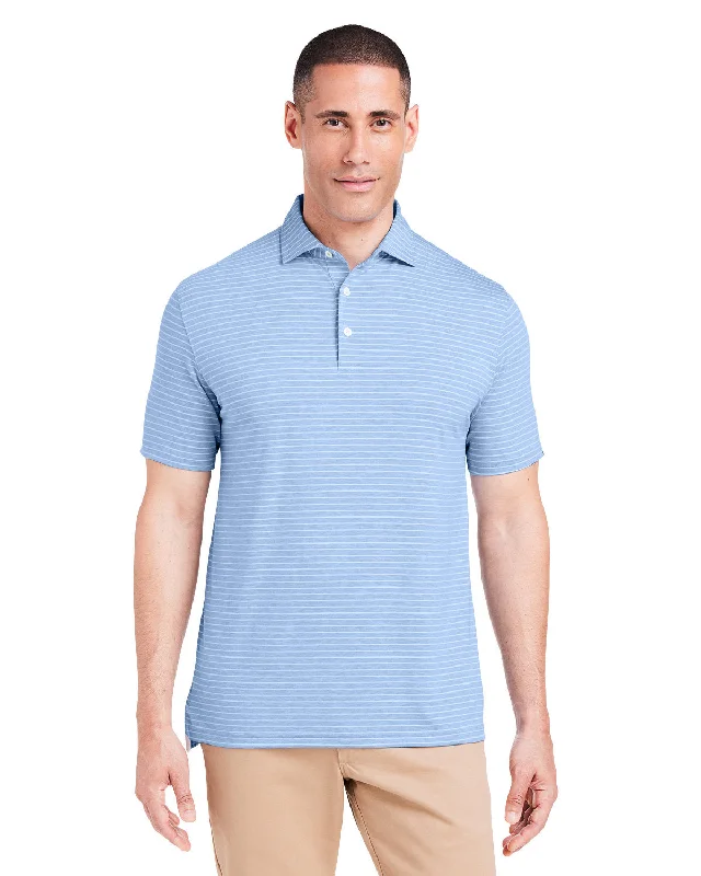 tasc TM546Y Mens Cloud Lightweight Polo Brookline StripePolka dot polo shirt