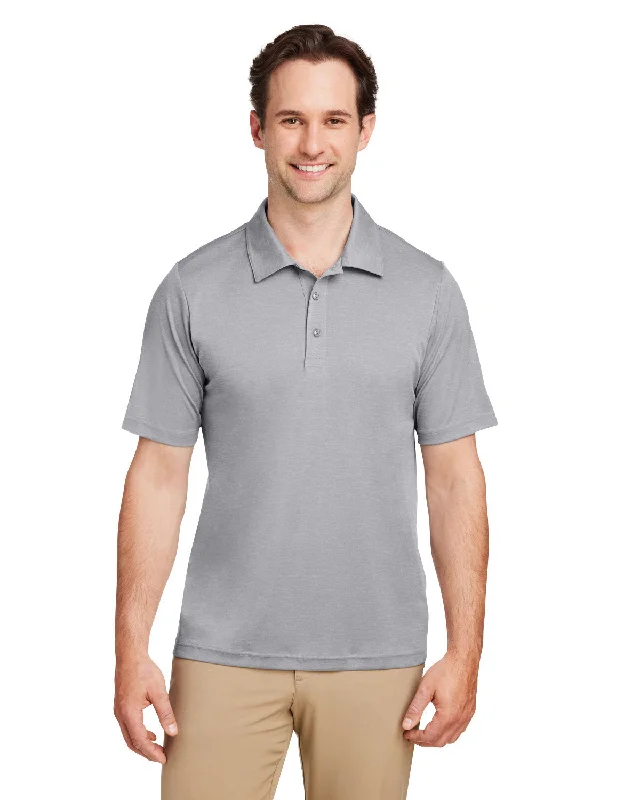 Team 365 TT51H Men's Zone Sonic Heather Performance PoloCheckered polo shirt